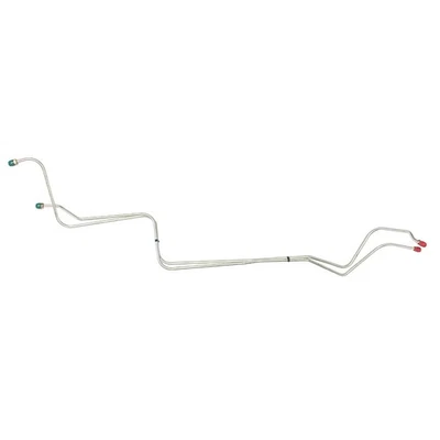 1971 庞蒂亚克 Firebird/TA T350/400,带红色配件 5/16 英寸跨冷却器线。 钢 — 第 1/4 张图片