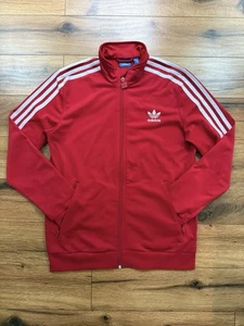 Adidas Originals Red Firebird Track Jacket Youth Large 13-14Y Vintage Y2K - Picture 1 of 9