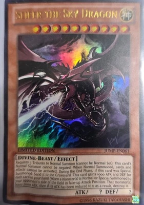 Yu-Gi-Oh! Slifer the Sky Dragon JUMP-EN061 Ultra Rare Limited Ed NM - Image 1 of 3