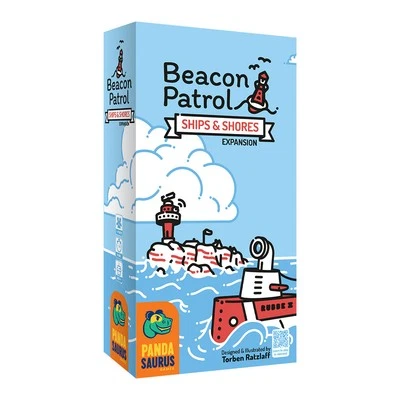 Pandasaurus Games: Beacon Patrol: Ships and Shores Expansion - Juego Familiar Foto 1 de 2