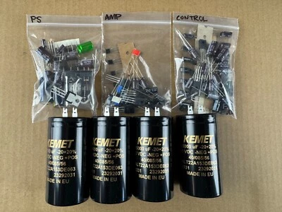 Kenwood KA-9100 COMPLETE Rebuild Kit High-Quality Amplifier Recap w/ Transistors - Image 1 of 4
