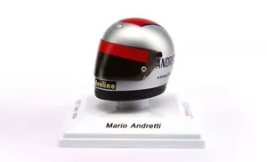 True Scale 1:8 HELMET MARIO ANDRETTI FORMULA 1 1977 TEAM LOTUS - TSM12AC05 - Picture 1 of 2