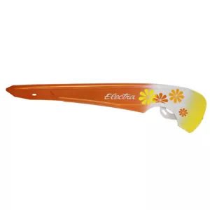 Protector de cadena Electra Daisy Yellow Cruiser metal Chainguard dama flores flores - Imagen 1 de 6