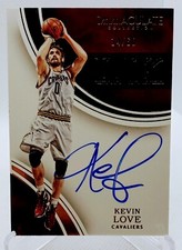 2015-16 Immaculate Ink- Kevin Love /60 Cleveland Cavaliers!