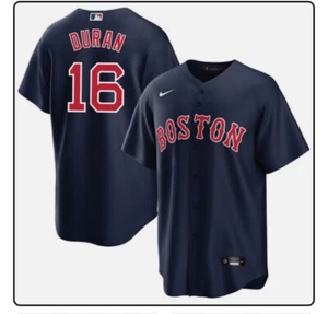 Nuova maglia alternativa adulto grande Jarren Duran Boston Redsox #16 - Foto 1 di 1