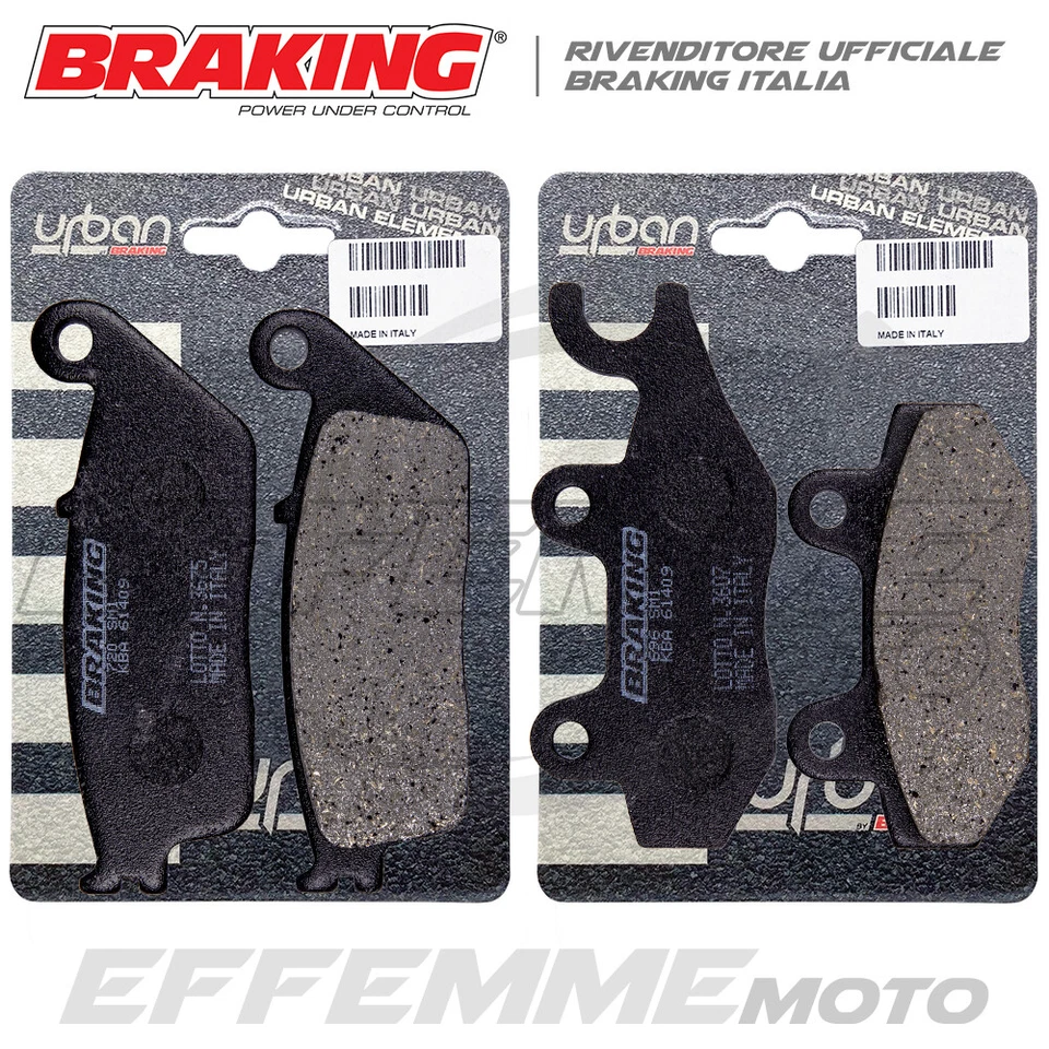 Pastiglie TRIUMPH Bonneville T100 865 2005-2009 / 2010-2015 (Ant.+ Post BRAKING)