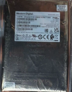 WESTERN DIGITAL ULTRASTAR DC SN540 1,92 TB U2 SSD NVME PC/Server/Enterprise. - Foto 1 di 2