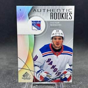 Victor Mancini 2024-25 UD SP Game Used Authentic Rookies New York Rangers #276 - Picture 1 of 2