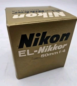 Nikon EL-NIKKOR 50mm f/4 Enlarging Lens with Case from Japan - Picture 1 of 6