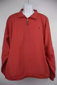 AUSTIN GOLF Stain Resistant Half Zip Vented Windbreaker Zipoff Sleeve Mens M - Picture 1 of 12