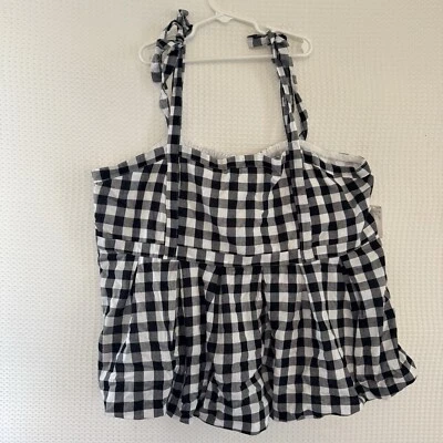 Старый темно-клетчатый майка размер XL женщин (1p) - Изображение 1 из 4