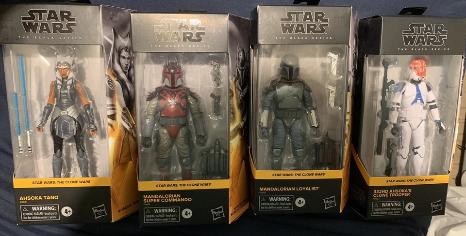 Star Wars Black Series Ahsoka Tano, Leal, 332nd Clone Trooper, Super Commando Foto 1 de 1