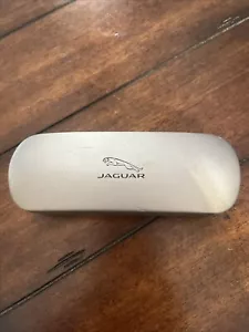 Jaguar Sunglasses/Eyeglasses Hard Case Holder Silver - Picture 1 of 4