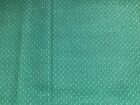 Tissu coton épais fond vert larg 33 cm x H 150 cm réf A491