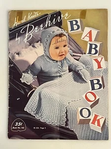 Vintage 1950 Hand Knits by Beehive Baby Clothing Book Knitting Patterns No 143 - Picture 1 of 4