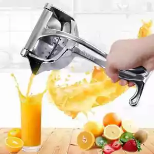Manual Juice Squeezer Aluminum Alloy Hand Pressure Juicer Pomegranate Orange - Picture 1 of 7