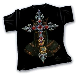 Inquisitor BT126 Cotton T-Shirt By Alchemy Gothic - Picture 1 of 1