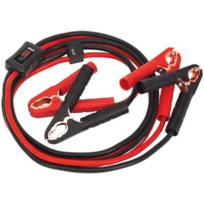 Sealey Booster Cable Jump Leads with Electronics Protection 25mm 3.5mm - Image 1 of 4