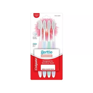 Colgate Ultra Soft Sensitive Toothbrush 4 Units, - Picture 1 of 3