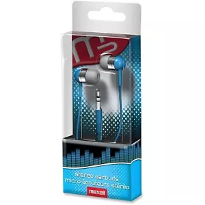 Maxell Kopfhörer Stereo In Ear Ohrhörer 190282 M2 SEB blau Neu im versiegelten Karton - Bild 1 von 1