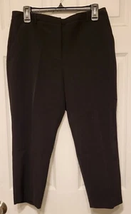Pantalones capri negros Robert Rodriguez para mujer talla 6 - Imagen 1 de 9