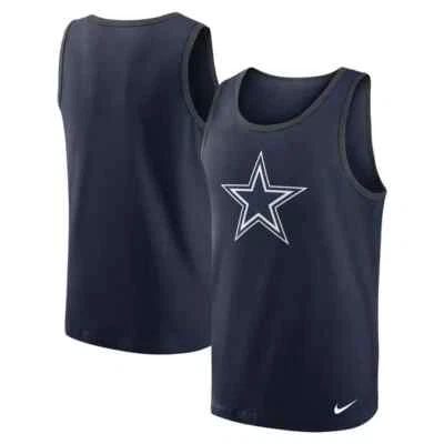Новый Dallas ковбои NFL футбол мужской подлинный Nike Майка рубашка с Ярлыками темно-синий - Изображение 1 из 4