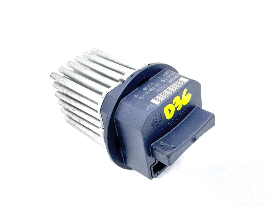 2014-2016 PORSCHE CAYMAN HVAC HEATER BLOWER MOTOR RESISTOR OEM - Изображение 1 из 4