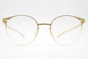 Eyeglasses IC! Berlin Filio K. Gold Oval Frame New - Picture 1 of 6