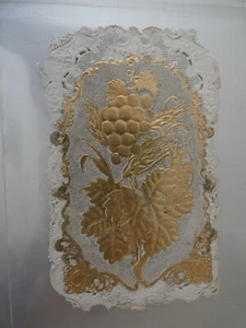 image pieuse canivet dentelle a volet doré mere de dieu priez pour nous villemur - Picture 1 of 2