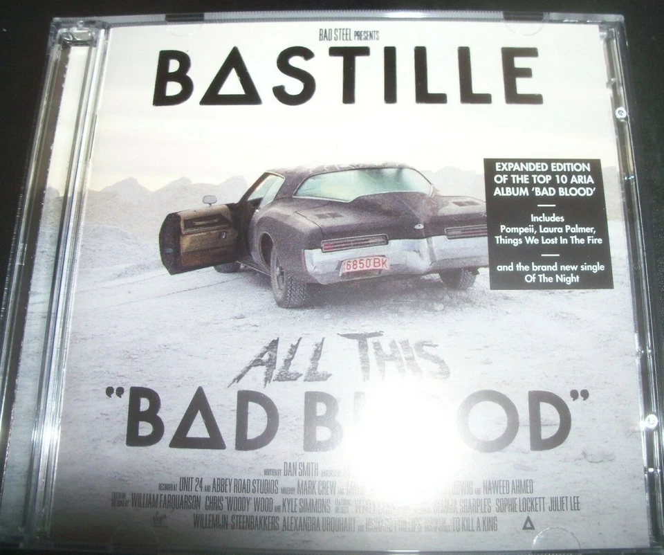 Bastille All This Bad Blood CD - Like New — 第 1/1 张图片
