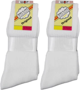 20 Paar Herren Sport Socken weiß 90% BW uni  Gr. 43/46 - Bild 1 von 1