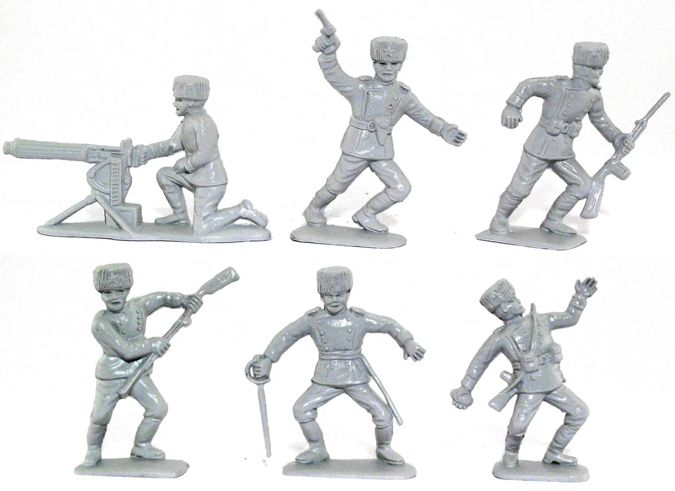 Charbens Refundiciones - 6 Infantería Rusa Segunda Guerra Mundial - 60 mm plástico sin pintar Foto 1 de 1