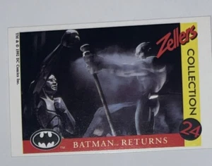 1992 ZELLERS BATMAN RETURNS SINGLE TRADING CARD #16 SCULPTURES - Picture 1 of 3