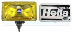 Hella Comet 450 Rectangular Yellow Lens Driving Light Spot Light Spot Lamp - Picture 1 of 3