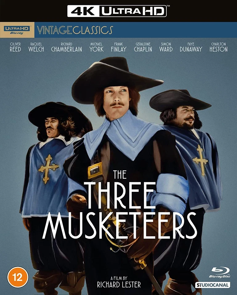 THE THREE MUSKETEERS (VINTAGE CLASSICS 2023 4K RESTORATION) [BLU-RAY] - Image 1 of 1