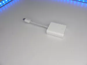 GENUINE APPLE A1307 Mini Displayport/Thunderbolt To VGA Adapter UK SELLER #272 - Picture 1 of 2