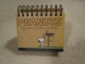 Snoopy Peanuts Calendario & Ispirational Day Brightener Citazioni e schizzi a fumetti - Foto 1 di 5