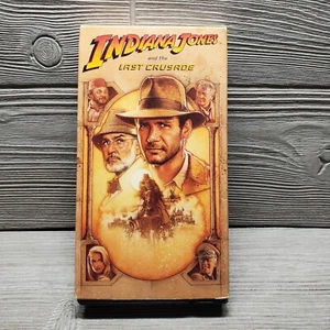 Indiana Jones and the Last Crusade (VHS 1990) Harrison Ford, Sean Connery - Picture 1 of 5