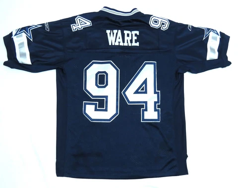 Demarcus Ware Dallas Cowboys Reebok On Field NFL Football Sewn #94 Jersey 50 Cover