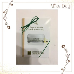 Eminence Tropical Vanilla Day Cream SPF 40 3ml SAMPLE Set of 6 - Picture 1 of 1