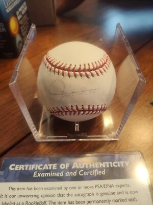 Pelota de novato de béisbol firmada por Giancarlo Stanton PSA ADN autografiada por Grandes Ligas Foto 1 de 4