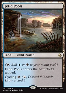 MTG FETID POOLS EXC - POZZE FETIDE - AKH - MAGIC - Picture 1 of 1