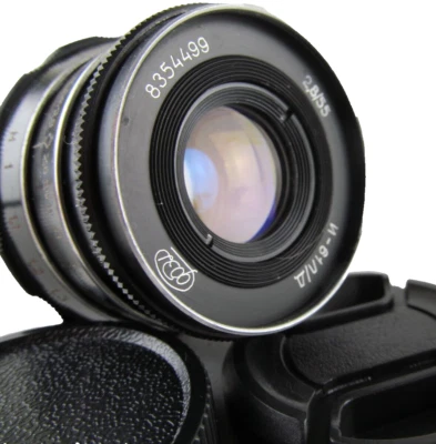 US Seller Industar 61 L/D f/2.8 55mm Tessar MACRO Lens M39 Mount Leica C Russian - Image 1 of 4