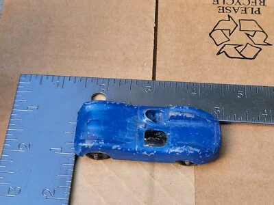 Coche Tootsietoy B Vintage Jaguar azul Chicago 3" Foto 1 de 4