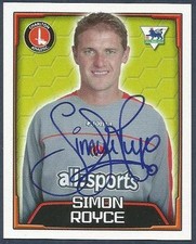 MERLIN-2004-F.A.PREMIER LEAGUE 04- #148-CHARLTON ATHLETIC-SIMON ROYCE