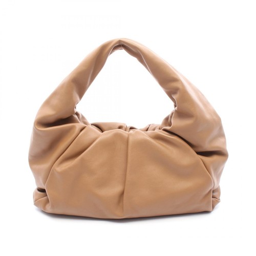 BOTTEGA VENETA The Shoulder Pouch Borsetta 610524 Pelle di Agnello Marrone Usato Do