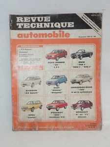 CITROËN AX Sport ALFA ROMEO 33 PEUGEOT 305 BMW 320 - Revue Technique Automobile - Foto 1 di 9