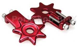 Pair of BMX CHAIN ADJUSTERS Chain TENSIONERS Bike-Cycle-Bicycle K6D5 Y2V2 C C1S8