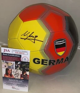 Nadine Angerer signed F/S Deutschland Fußball Ball handsigniert PP WM JSA - Bild 1 von 4