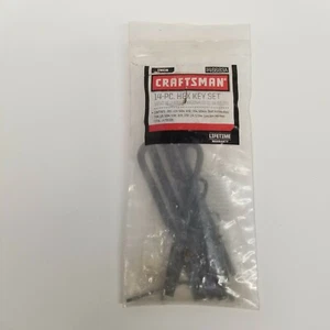 Craftsman 946683A 14 Piece Hex Key Set, Long & Short Arm Sizes - Picture 1 of 5